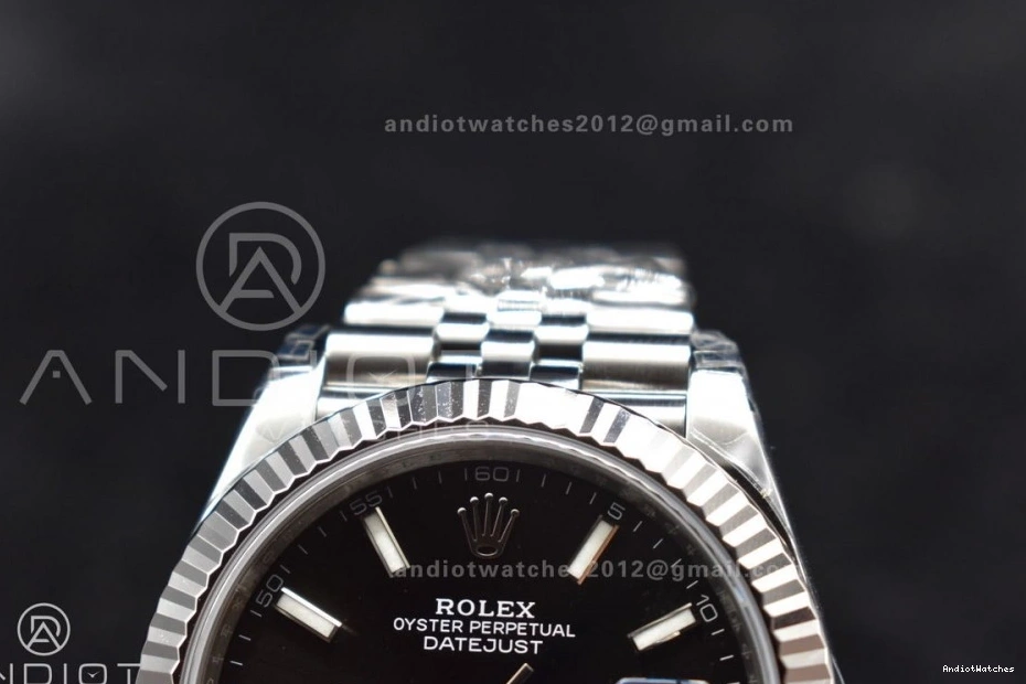 DateJust Black Edition 126334 VSF Dial Best VS 41 1:1 Jubilee Steel Youthful 904L on 392 Stick SS Bracelet 1028